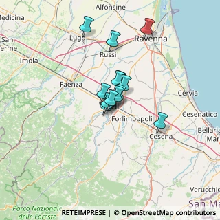 Mappa 47121 Forlì FC, Italia (8.81923)