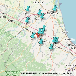 Mappa 47121 Forlì FC, Italia (13.935)