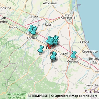 Mappa 47121 Forlì FC, Italia (7.77563)