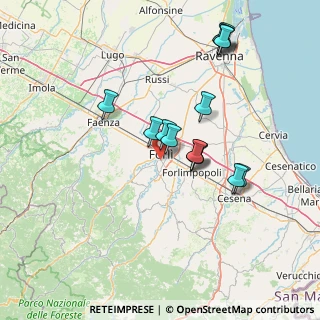Mappa 47121 Forlì FC, Italia (14.01286)