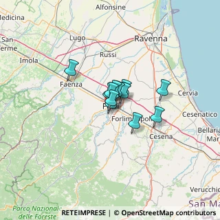 Mappa 47121 Forlì FC, Italia (6.425)