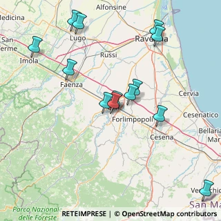 Mappa 47121 Forlì FC, Italia (17.33154)