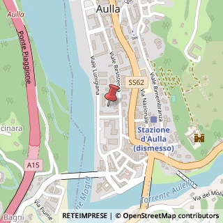 Mappa Piazza Alcide De Gasperi, 43R, 54011 Aulla, Massa-Carrara (Toscana)