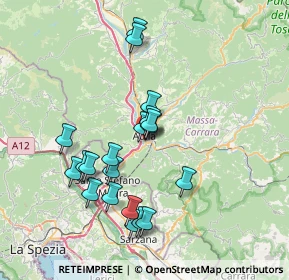 Mappa Via Nardi Anacarsi, 54011 Aulla MS, Italia (6.9885)