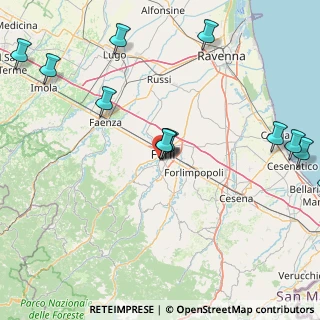 Mappa Via Giuseppe di Vittorio, 47121 Forlì FC, Italia (21.18)