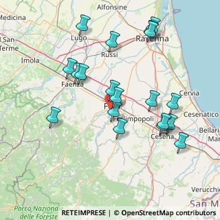 Mappa Via Giuseppe di Vittorio, 47121 Forlì FC, Italia (16.43053)