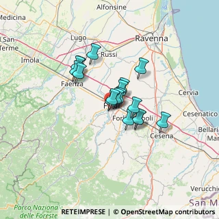 Mappa Via Giuseppe di Vittorio, 47121 Forlì FC, Italia (9.04882)