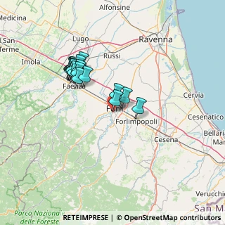Mappa Via Giuseppe di Vittorio, 47121 Forlì FC, Italia (13.30316)