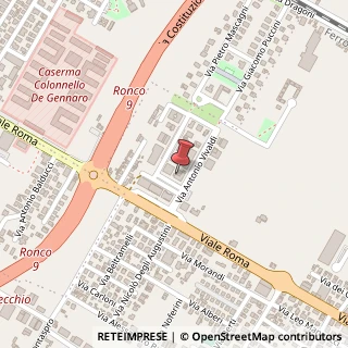 Mappa Via C. Monteverdi, 4, 47122 Bellaria-Igea Marina, Rimini (Emilia Romagna)