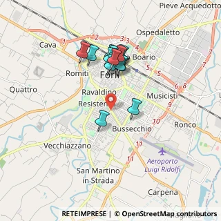 Mappa Via Aldo Moro, 47121 Forlì FC, Italia (1.56063)