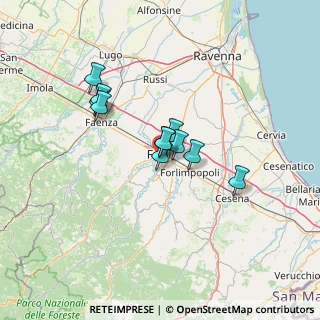 Mappa Via Duilio Peroni, 47121 Forlì FC, Italia (9.55818)