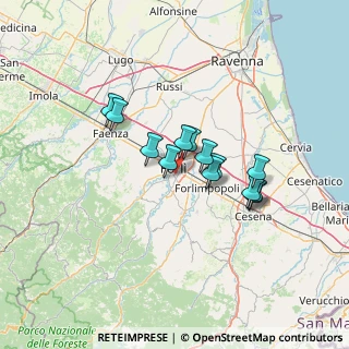Mappa Via Duilio Peroni, 47121 Forlì FC, Italia (10.14462)