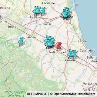Mappa Via Duilio Peroni, 47121 Forlì FC, Italia (16.60158)