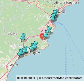Mappa Contrada Sacconi, 17026 Noli SV, Italia (7.29786)