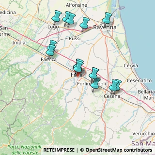 Mappa Via Medaglie D'Oro, 47121 Forlì FC, Italia (14.14)