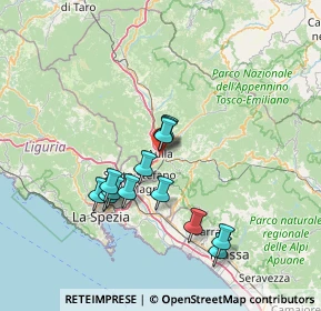 Mappa 54011 Aulla MS, Italia (12.51462)