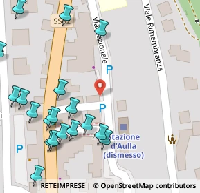 Mappa Via Vittorio Veneto, 54011 Aulla MS, Italia (0.091)