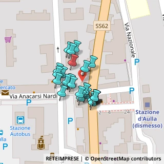 Mappa Piazza B. Craxi, 54011 Aulla MS, Italia (0)