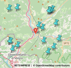 Mappa Piazza B. Craxi, 54011 Aulla MS, Italia (5.14882)