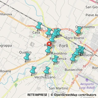 Mappa Via Marziale, 47121 Forlì FC, Italia (1.89733)