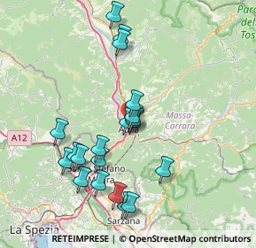 Mappa Carrefour Superstore, 54011 Aulla MS, Italia (7.5165)