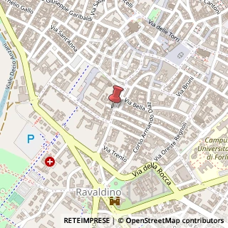 Mappa Via Caterina Sforza, 40, 47121 Forlì, Forlì-Cesena (Emilia Romagna)
