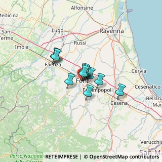 Mappa Via Caterina Sforza, 47121 Forlì FC, Italia (6.95692)