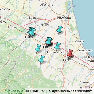 Mappa Corso della Repubblica, 47121 Forlì FC, Italia (9.544)