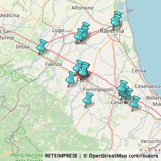 Mappa Via Donne della Costituente, 47121 Forlì FC, Italia (14.66375)