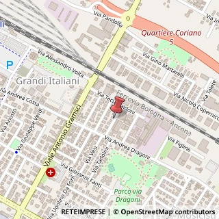 Mappa Via Cesare Martuzzi, 6, 47100 Forlì, Forlì-Cesena (Emilia Romagna)