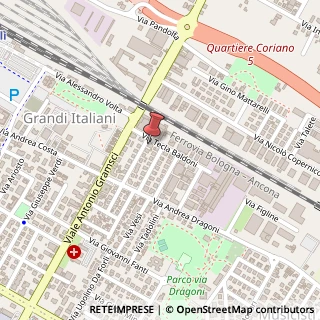 Mappa Via Maria Farneti, 34, 47122 Forlì, Forlì-Cesena (Emilia Romagna)