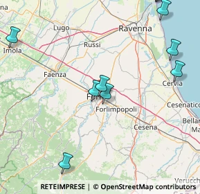 Mappa Via Maria Farneti, 47122 Forlì FC, Italia (22.66727)