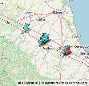 Mappa Via Maria Farneti, 47122 Forlì FC, Italia (9.04933)