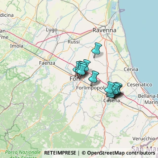 Mappa Via Maria Farneti, 47122 Forlì FC, Italia (9.38063)