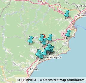 Mappa SP23, 17020 Orco Feglino SV, Italia (5.50143)