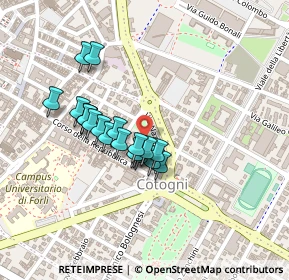 Mappa Viale Giacomo Matteotti, 47122 Forlì FC, Italia (0.1765)