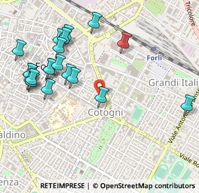 Mappa Viale Giacomo Matteotti, 47122 Forlì FC, Italia (0.5915)