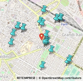 Mappa Viale Giacomo Matteotti, 47122 Forlì FC, Italia (0.498)