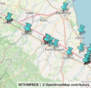 Mappa Viale Giacomo Matteotti, 47122 Forlì FC, Italia (22.0705)