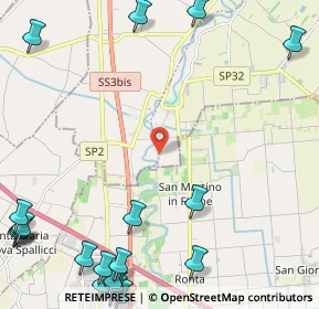 Mappa Via Cannuzzola, 48015 Cervia RA, Italia (3.644)