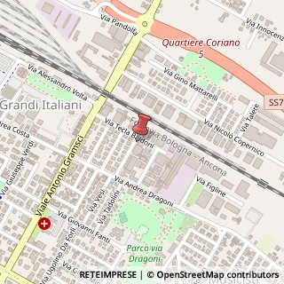 Mappa Via Cesare Martuzzi, 16, 47122 Forlì, Forlì-Cesena (Emilia Romagna)