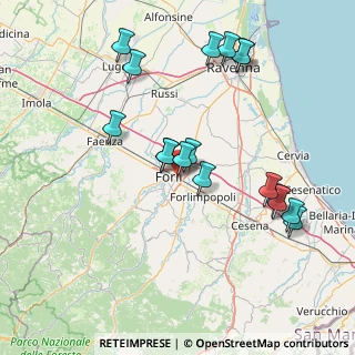 Mappa Via Tecla Baldoni, 47122 Forlì FC, Italia (16.29235)