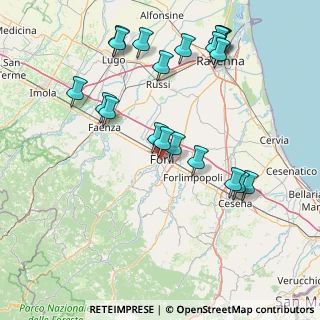 Mappa Via Porta Merlonia, 47121 Forlì FC, Italia (17.643)