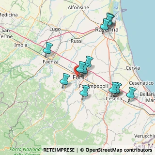 Mappa Via Porta Merlonia, 47121 Forlì FC, Italia (15.91786)
