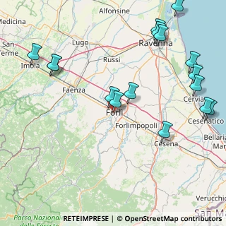 Mappa Via Sara Levi Nathan, 47121 Forlì FC, Italia (21.5125)