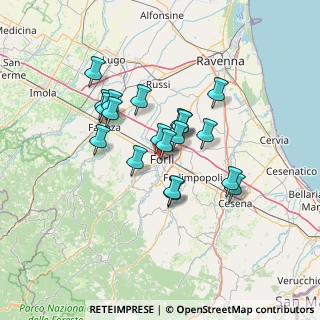 Mappa Via Sara Levi Nathan, 47121 Forlì FC, Italia (10.7845)