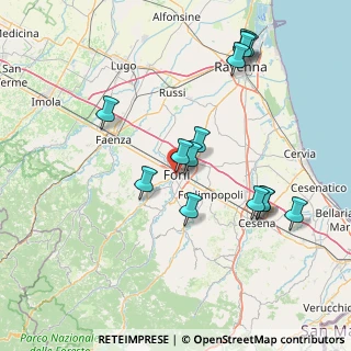 Mappa Via Giuseppe Miller, 47121 Forlì FC, Italia (15.84429)