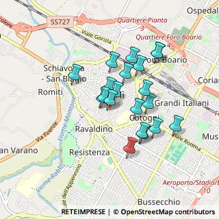 Mappa Via Giuseppe Miller, 47121 Forlì FC, Italia (0.7255)