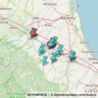 Mappa Via Maceri Malta, 47121 Forlì FC, Italia (9.237)
