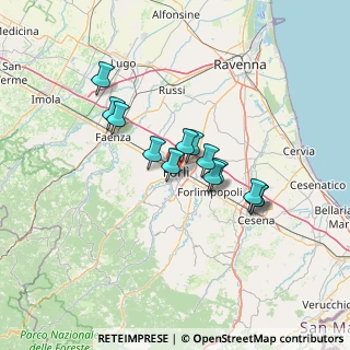 Mappa Via Silvestro Lega, 47121 Forlì FC, Italia (10.68385)